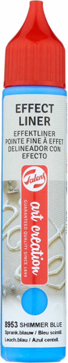 Talens Effect Liner/Dot   Shimmering Blue | 8953